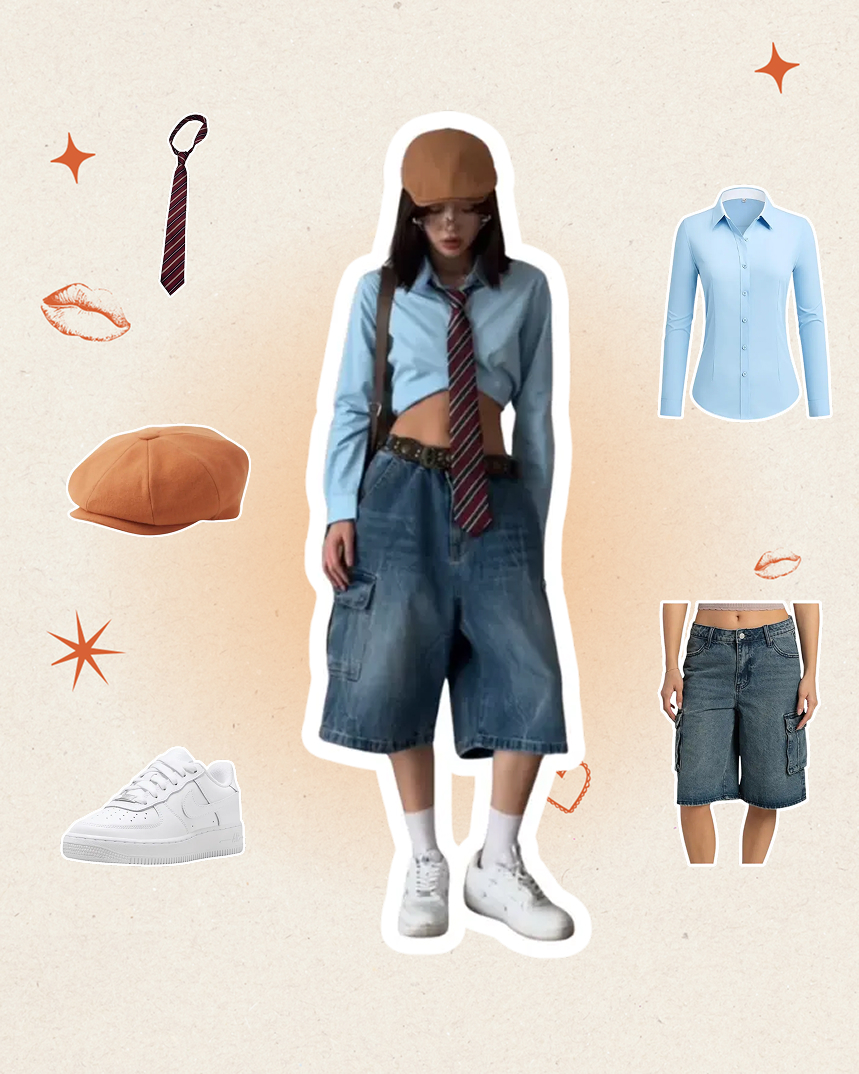 Graphic Pop look board