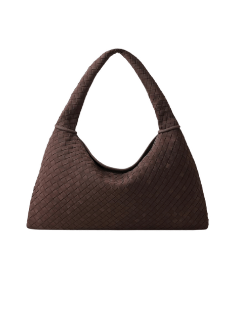 dark brown Woven vintage bag